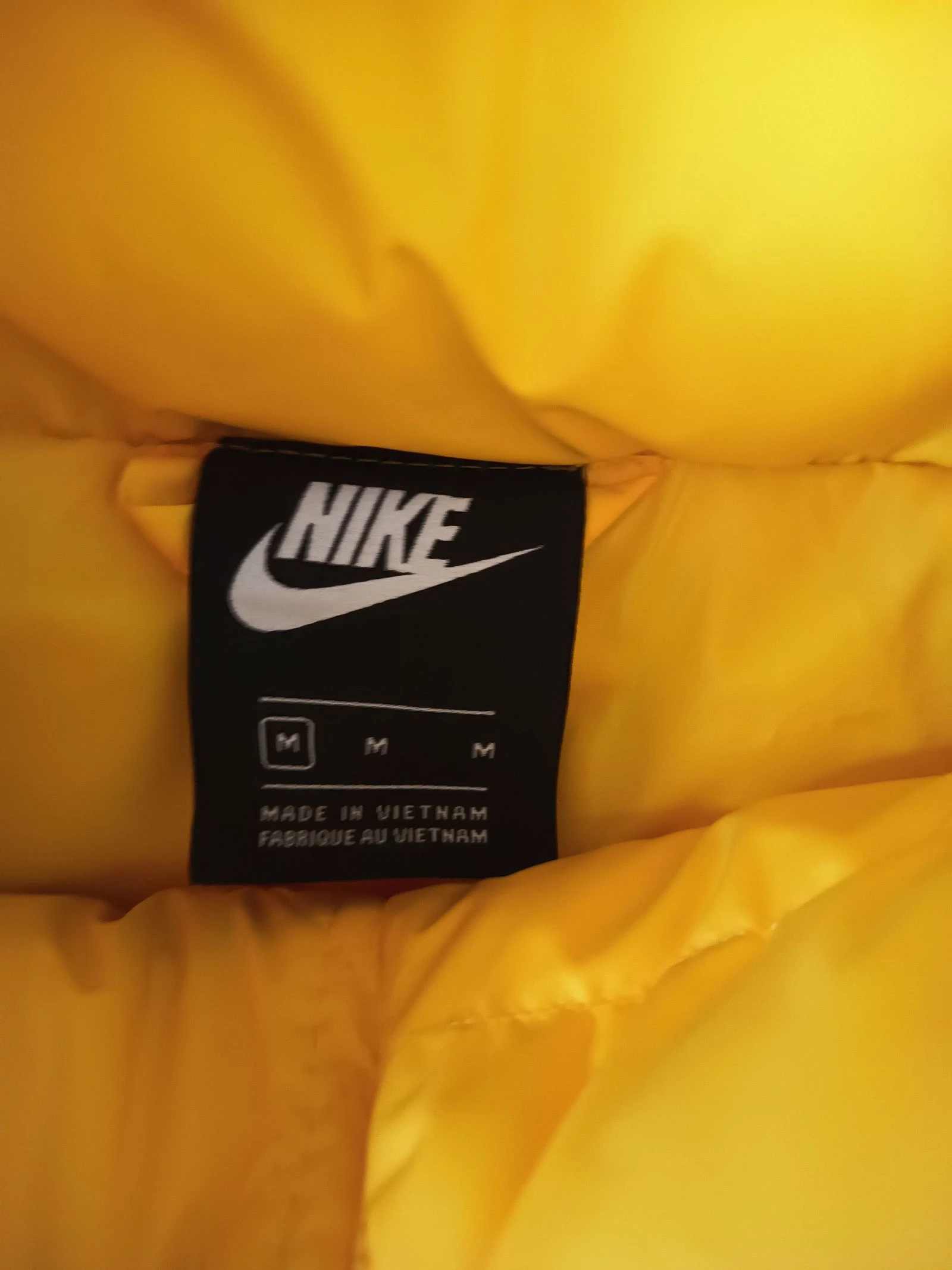 Geel Nike-donsjack voor dames maat-M – photo 2